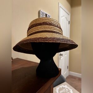 Womens Retro straw hat